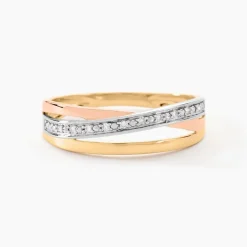 Histoire d'Or Bague Baliatina Or Tricolore Diamant Best