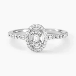 Histoire d'Or Bague Baroque Party Argent Blanc Oxyde De Zirconium Online