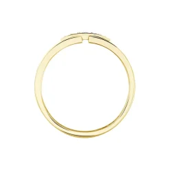 Histoire d'Or Bague Barrette Or Jaune Diamant Hot