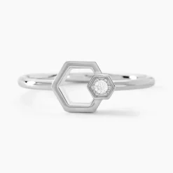 Histoire d'Or Bague Bee Good Argent Blanc Oxyde De Zirconium Online