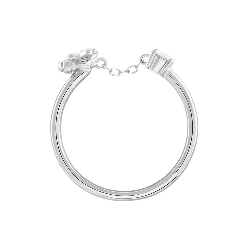 Histoire d'Or Bague Bee Good Argent Blanc Oxyde De Zirconium Outlet