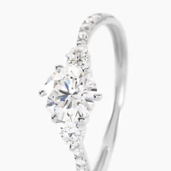 Histoire d'Or Bague Berata Or Blanc Oxyde De Zirconium Best