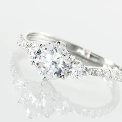 Histoire d'Or Bague Berata Or Blanc Oxyde De Zirconium Best