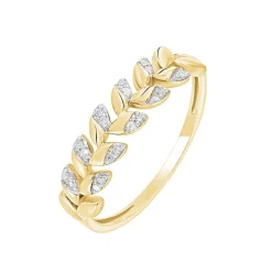 Histoire d'Or Bague Berinice Or Jaune Diamant Online