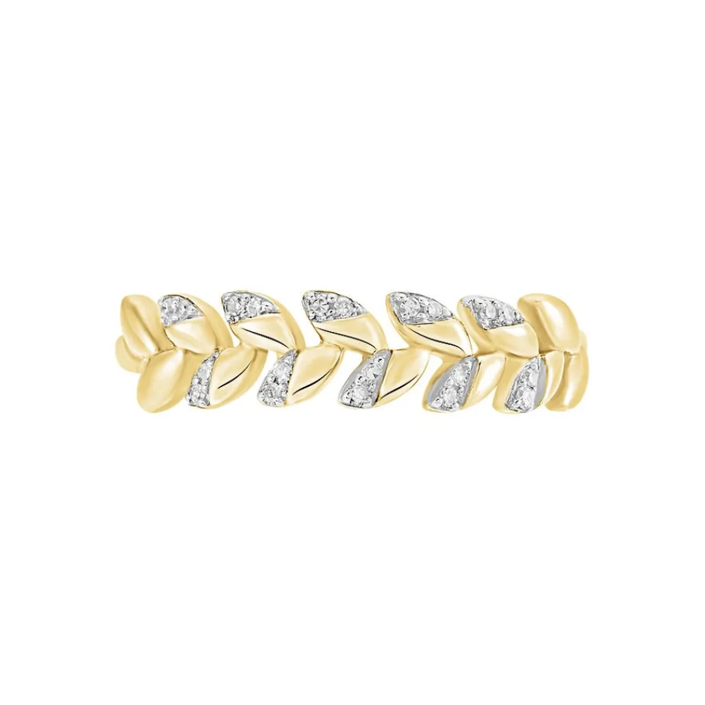 Histoire d'Or Bague Berinice Or Jaune Diamant Online