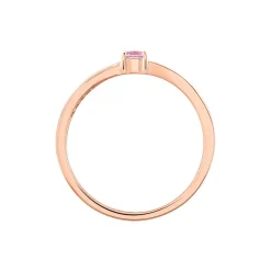 Histoire d'Or Bague Bertheline Argent Rose Oxyde De Zirconium argent rose oxyde rose Sale