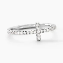 Histoire d'Or Bague Biche Argent Blanc Oxyde De Zirconium Hot