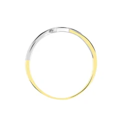 Histoire d'Or Bague Brixia Or Bicolore Diamant Best