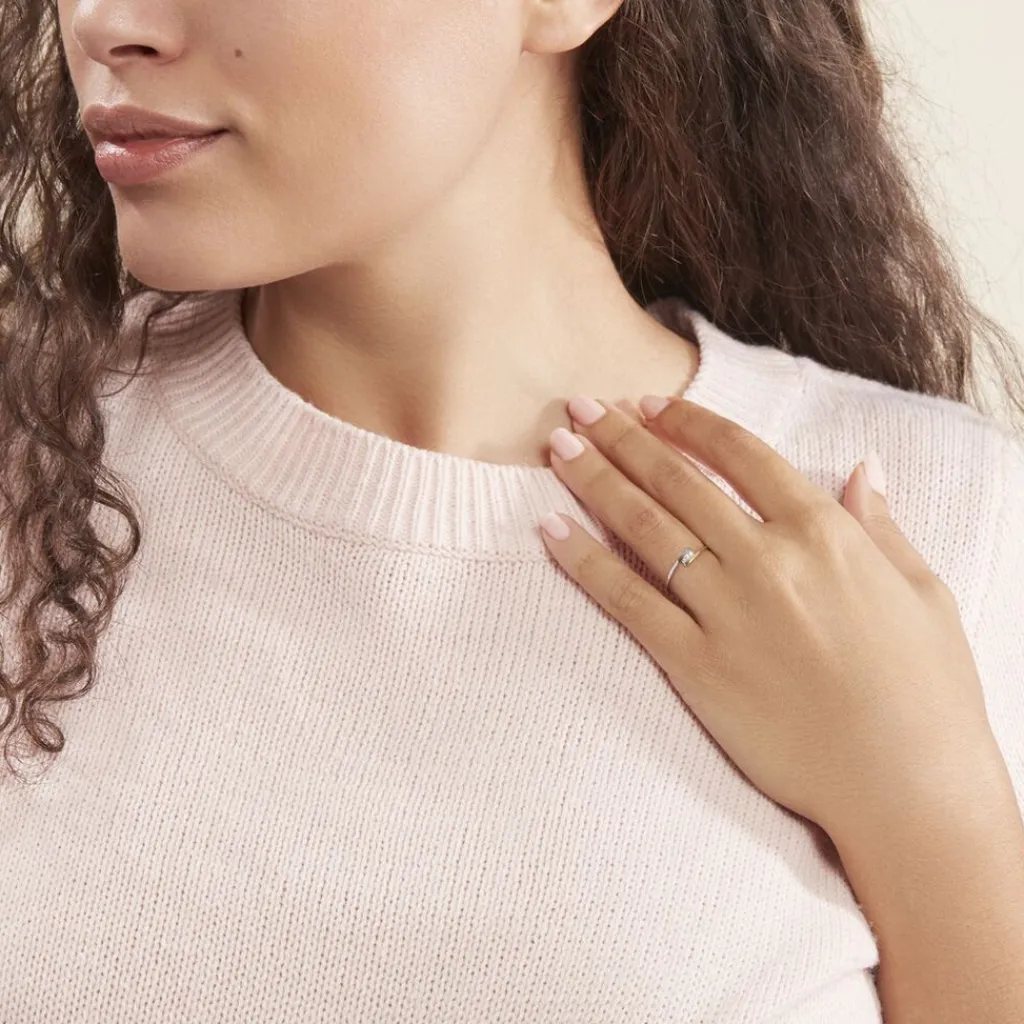 Histoire d'Or Bague Brooke Or Bicolore Diamant Hot