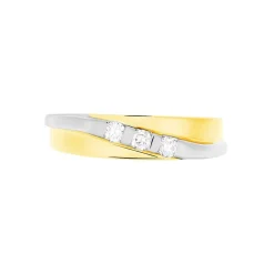 Histoire d'Or Bague Bryanna Or Bicolore Diamant Clearance