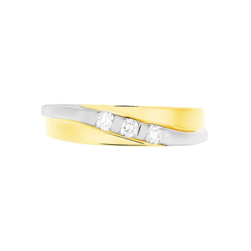 Histoire d'Or Bague Bryanna Or Bicolore Diamant Clearance