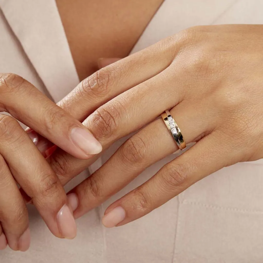 Histoire d'Or Bague Bryanna Or Bicolore Diamant Clearance