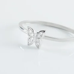 Histoire d'Or Bague Cadfan Argent Blanc Oxyde De Zirconium New