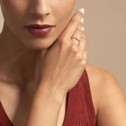 Histoire d'Or Bague Cadfan Argent Blanc Oxyde De Zirconium New