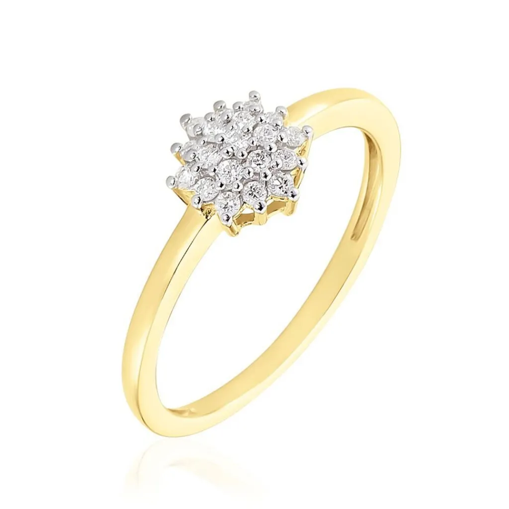 Histoire d'Or Bague Caliopee Or Jaune Diamant