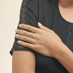 Histoire d'Or Bague Calliste Or Blanc Diamant Hot