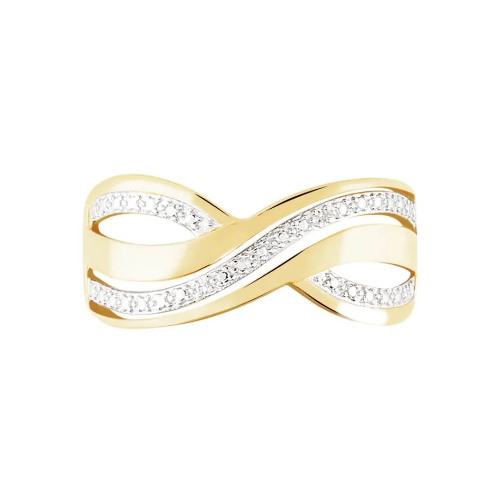 Histoire d'Or Bague Callistine Or Jaune Diamant