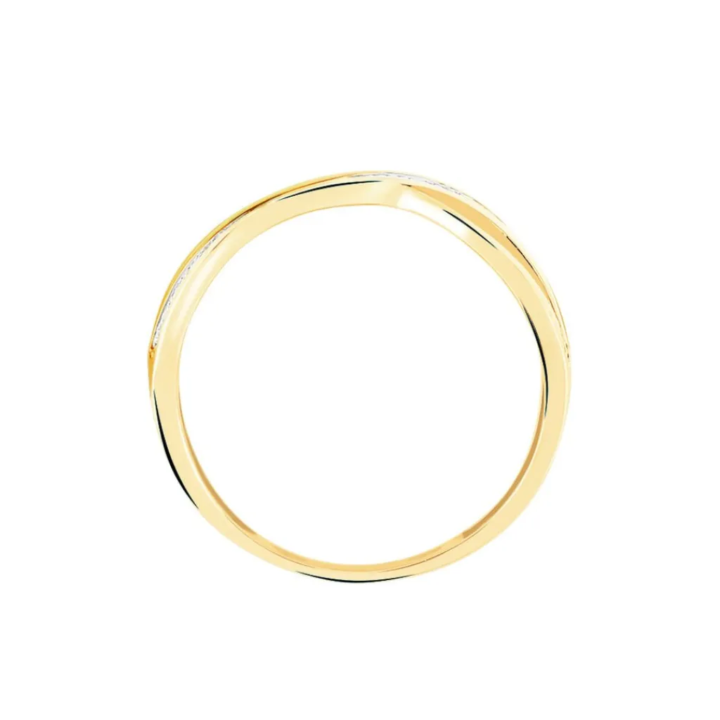 Histoire d'Or Bague Callistine Or Jaune Diamant