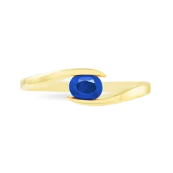 Histoire d'Or Bague Camilia Or Jaune Saphir Discount