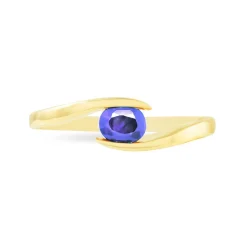 Histoire d'Or Bague Camilia Or Jaune Tanzanite New