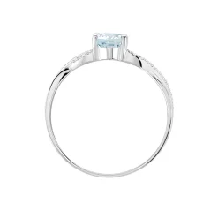 Histoire d'Or Bague Candice Or Blanc Aigue Marine Online