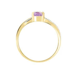 Histoire d'Or Bague Candice Or Jaune Amethyste or jaune amethyste violette Best