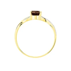Histoire d'Or Bague Candice Or Jaune Quartz Hot