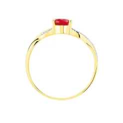Histoire d'Or Bague Candice or jaune rubis Online