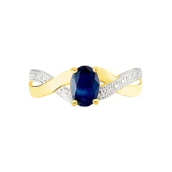 Histoire d'Or Bague Candice Or Jaune Saphir Hot