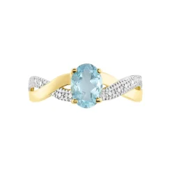 Histoire d'Or Bague Candice Or Jaune Topaze or jaune topaze bleu sky Online