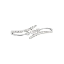 Histoire d'Or Bague Carey Or Blanc Diamant Sale