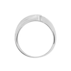 Histoire d'Or Bague Cascade Argent Blanc Oxyde De Zirconium