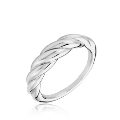 Histoire d'Or Bague Cassiope Argent Blanc Discount