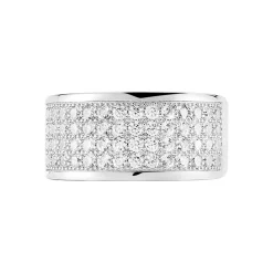 Histoire d'Or Bague Cecelia Argent Blanc Oxyde De Zirconium Outlet