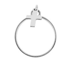 Histoire d'Or Bague Cecil Argent Blanc