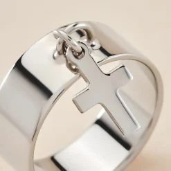 Histoire d'Or Bague Cecil Argent Blanc