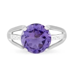 Histoire d'Or Bague Cecile Or Jaune Quartz Et Diamant Sale