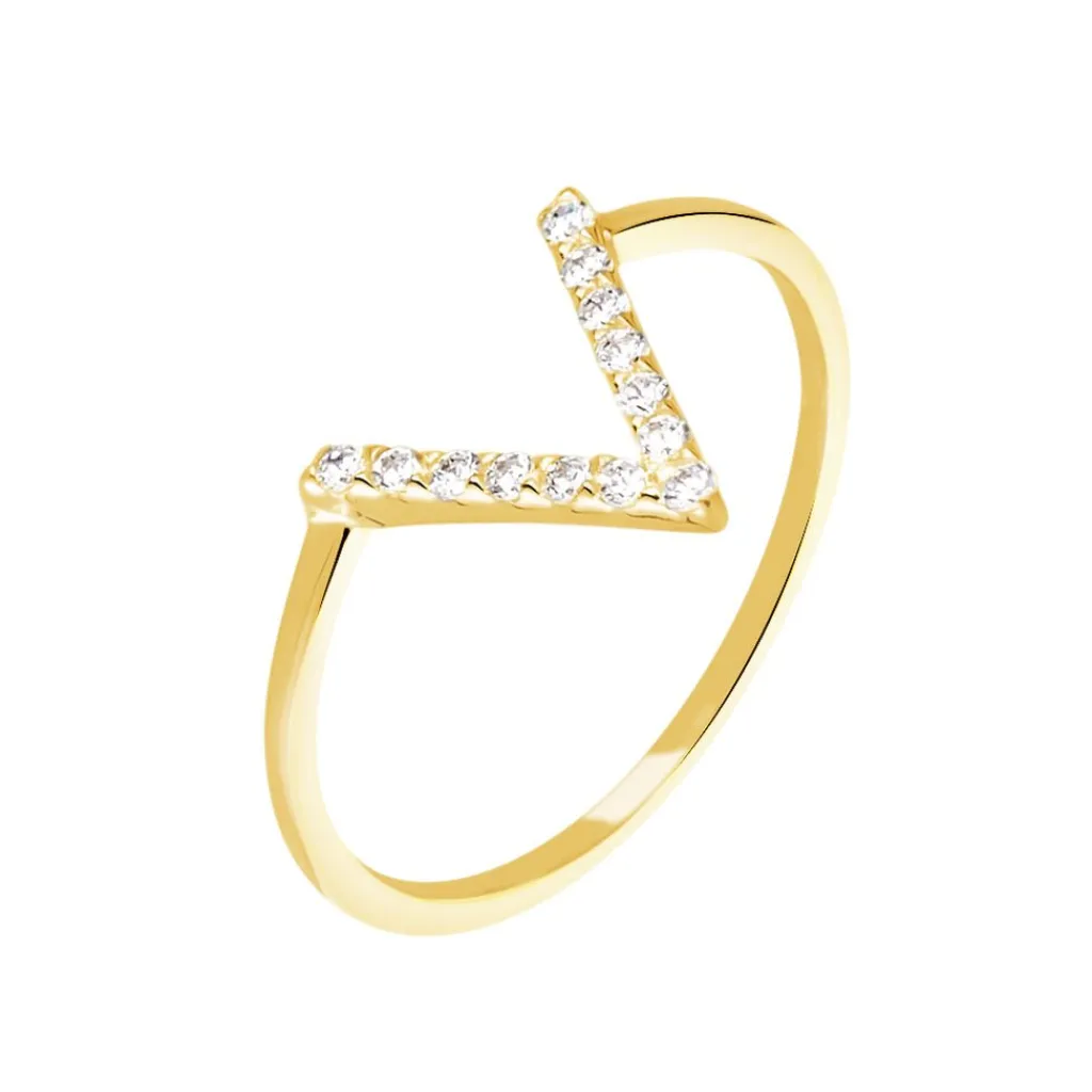 Histoire d'Or Bague Celene Or Jaune Oxyde De Zirconium Online