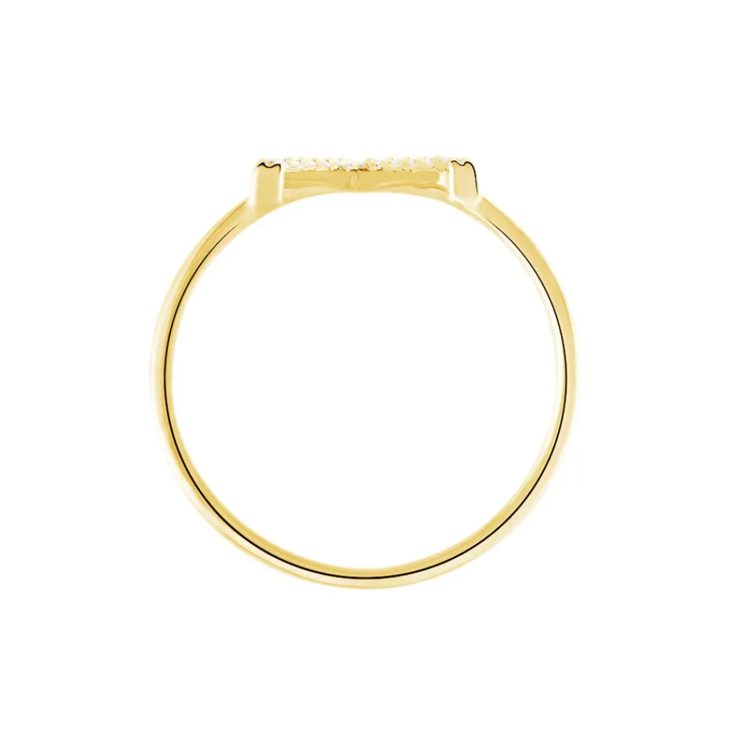 Histoire d'Or Bague Celene Or Jaune Oxyde De Zirconium Online