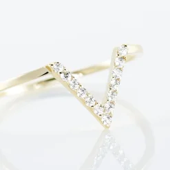 Histoire d'Or Bague Celene Or Jaune Oxyde De Zirconium Online