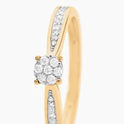 Histoire d'Or Bague Celia or jaune diamant Clearance