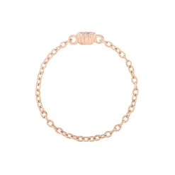 Histoire d'Or Bague Chaine Rio Selaron Argent Rose Oxyde De Zirconium argent rose oxyde rose Sale