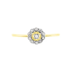 Histoire d'Or Bague Charletta Or Jaune Diamant Hot