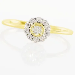 Histoire d'Or Bague Charletta Or Jaune Diamant Hot