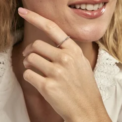 Histoire d'Or Bague Cherish Argent Blanc Oxyde De Zirconium Sale