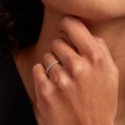 Histoire d'Or Bague Cherrlinna Or Blanc Diamant Best