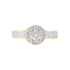 Histoire d'Or Bague Chou or jaune diamant Clearance