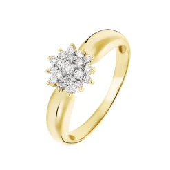 Histoire d'Or Bague Chou Or Jaune Diamant New