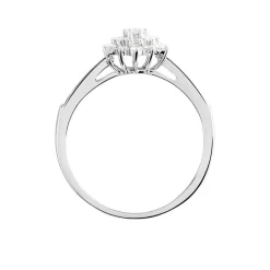 Histoire d'Or Bague Chouchou Platine Blanc Diamant Clearance