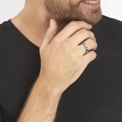 JOURDAN Bague Christell Acier Blanc Best